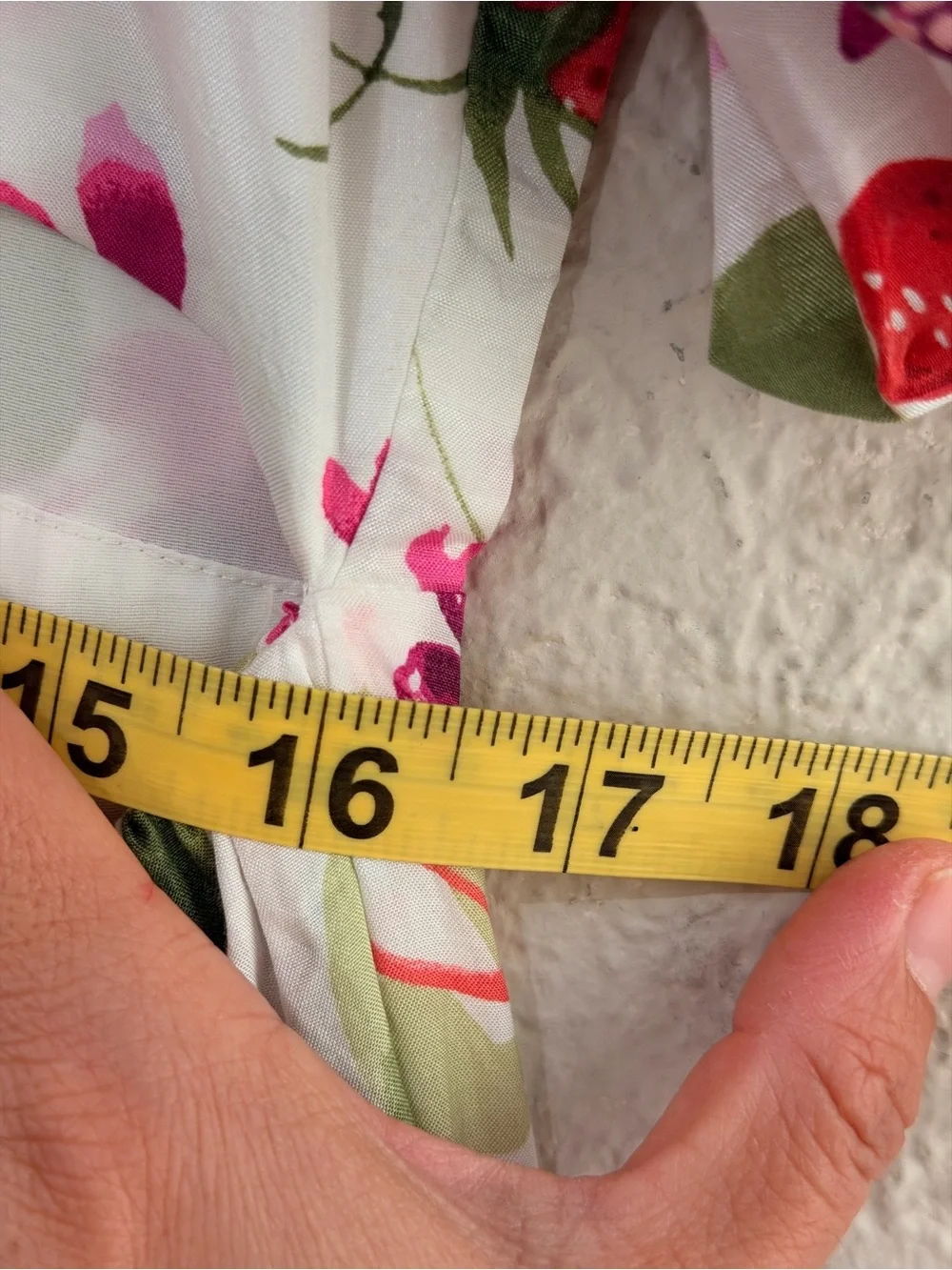 Abercrombie & Fitch Drama Puff Sleeve Maxi Dress in a vibrant red & pink floral